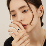 Leaf Zircon Rings for Women S925 Sterling Silver Leaf Rings Adjustable Heart Zircon Leaf Jewelry Gift Birthday Christmas Gift