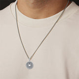 Sterling Silver 12 Zodiac Astrology Horoscope Pendant Necklace