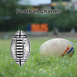 Sterling Silver Volleyball Baseball Basketball Football Soccer Sport Charm Beads