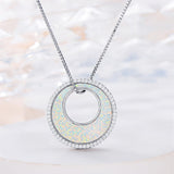 925  Silver Opal Urn Necklace for Ashes Cremation Jewelry Cremation Keepsake Memorial Pendant  Gifts for Women Men