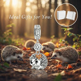 Sterling Silver Lion Red Panda Fox Bear Capybara Charm Beads Christmas Birthday Gift