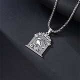 Sterling Silver Constellation Celestial Pendant Necklace