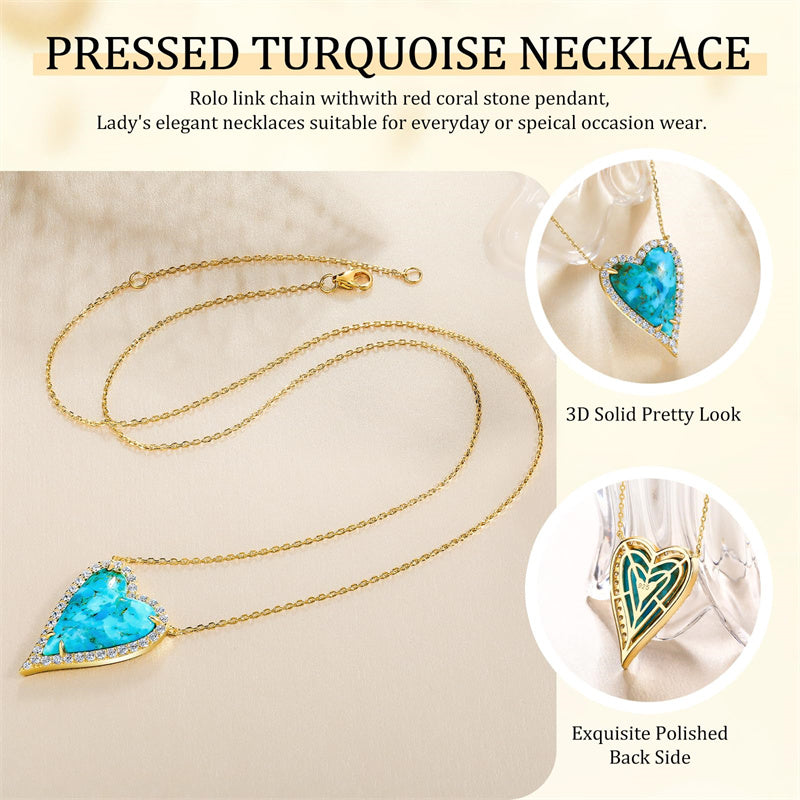 Sterling SilverTurquoise Red Coral Lapis Lazuli Malachite Paperclip Chain Necklace