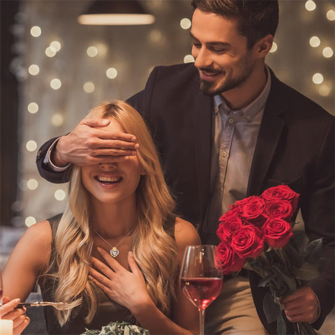 Sterling Sliver Birthstone Love Heart & Sunflower Pendant Necklace Engraved With You Are My Sunshine