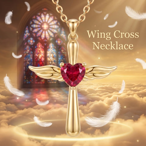10K 14K 18K Gold Cross Pendant Necklace Religious Jewelry Gifts for Men and Women