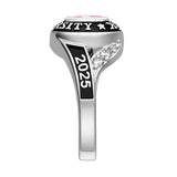 Sterling Silver 10K 14K 18K Gold Custom Birthstone High School Class Graduation Ring