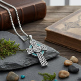 Sterling Silver Cross Pendant Necklace Christian Religious Jewelry Gifts for Anniversary