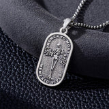 Sterling Silver Memento Mori Tree of Life Anubis Pendant Viking Amulet   Protection Pendant Necklace Egyptian Jewelry