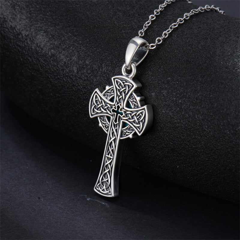 Sterling Silver Medusa Goddess Hand & Heart Ma’at Goddess Nefertiti Goddess Religious Pendant Necklace