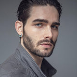 14K Gold Plated  Viking Hoop Earrings