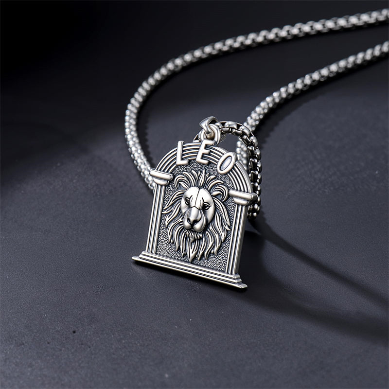 Sterling Silver Constellation Celestial Pendant Necklace