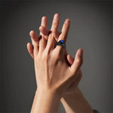 Sterling Silver Personalized Birthstone Engraved High School University College Class Ring for Men