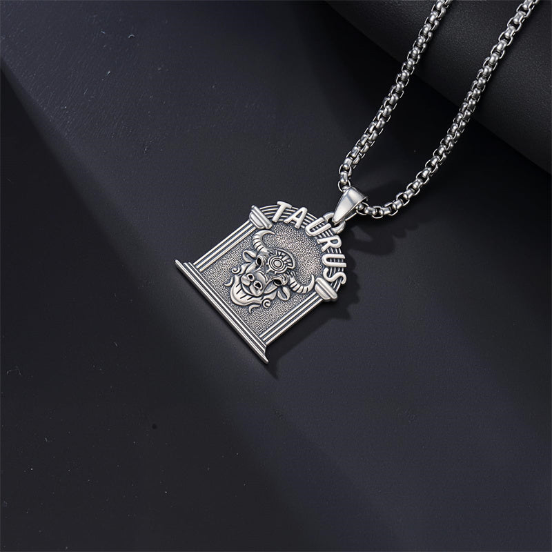Sterling Silver Constellation Celestial Pendant Necklace