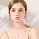 Sterling Silver Cross Pendant Necklace Christian Religious Jewelry Gifts for Anniversary