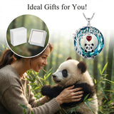 Sterling Silver Blue Crystal  Tree of Life Raccoon Bunny Cat Corgi  Pendant  Necklace  Anniversary Birthday Gifts