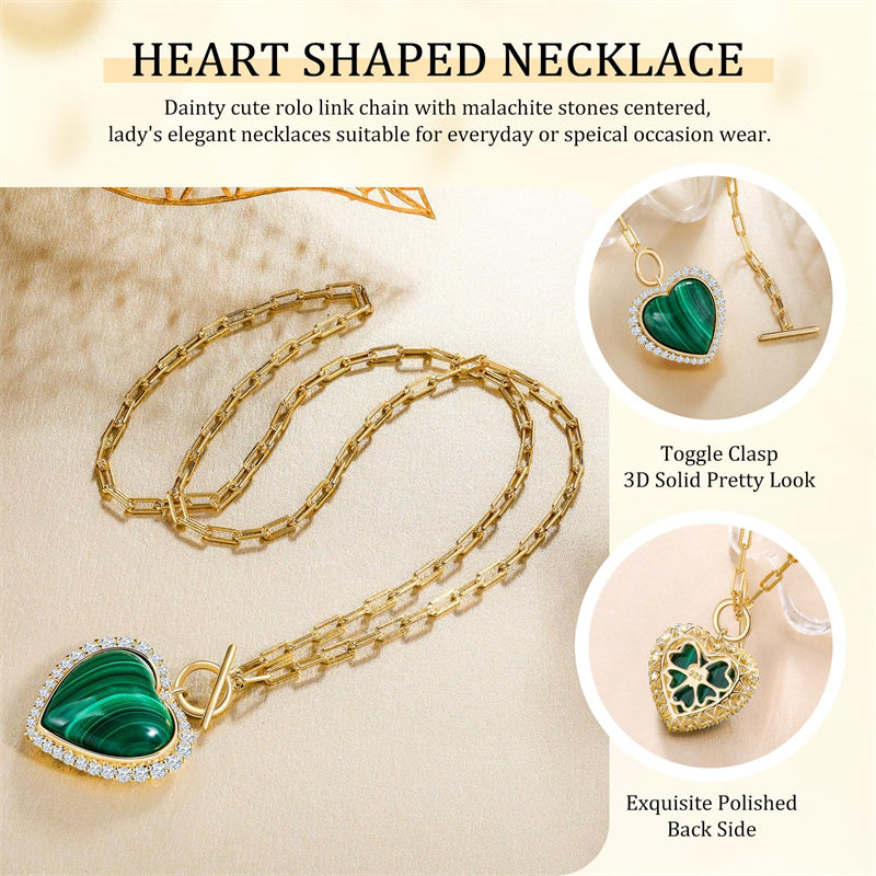 Sterling SilverTurquoise Red Coral Lapis Lazuli Malachite Paperclip Chain Necklace