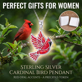 Sterling Silver Dragonfly  Cardinal Butterfly Hummingbird Pendant Necklace Gift for Women