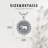 Sterling Silver 12 Zodiac Astrology Horoscope Pendant Necklace