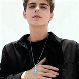 Sterling Silver Turquoise Kokopelli Arrowhead Cross Zia Roadrunner Zia Fox Arrowhead Eagle Pendant Necklace