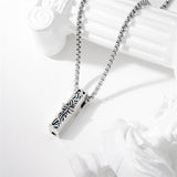 925 Sterling Silver  Bar Dragonfly  Butterfly Urn Necklaces for Ashes