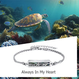 Urn Bracelet for Ashes 925 Sterling Silver Cremation Jewelry for Ashes Keepsake