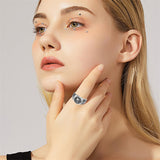 Sterling Silver Gothic Skull  Momento Mori Memento Mori Signet Ring