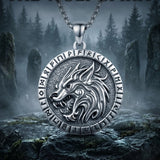 Sterling Silver Peace Sign Coexist Peace Symbol Pirate Tree of Life Thor's Hammer Wolf Raven Viking Series Necklace