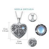 925 Silver Heart Shaped Locket Necklace That Holds Pictures Photo Keep Someone Near to You Custom  Lockets Jewelry Personalized Letters Engraving