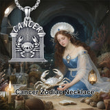 Sterling Silver Constellation Celestial Pendant Necklace