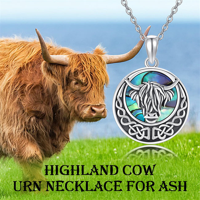 Highland Cow necklace: Quality Highland Cow present for women – FreshFleeces
