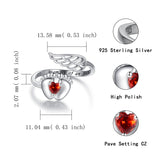 Sterling Silver Miscarriage Mother Loss of Pregnancy Ring Losing Child for Women