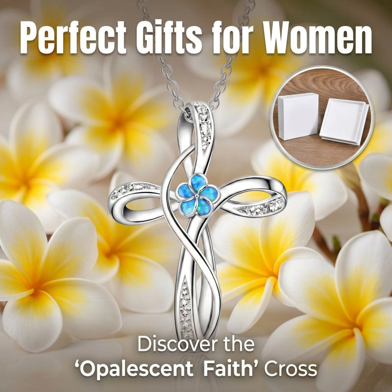 Sterling Silver Daisy Rose Plumeria Lotus Sunflower Cross Pendant Necklace for Women