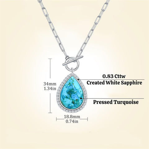 Sterling SilverTurquoise Red Coral Lapis Lazuli Malachite Paperclip Chain Necklace