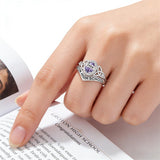 Sterling Silver Personalized High School College Graduation Ring