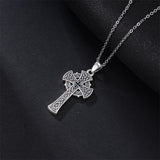 Sterling Silver Medusa Goddess Hand & Heart Ma’at Goddess Nefertiti Goddess Religious Pendant Necklace