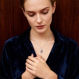 Sterling Silver Dove Hummingbird Red Cardinal Pendant Necklace