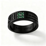 Sterling Silver 10K 14K 18K Gold Personalized Class Ring Graduation Jewelry
