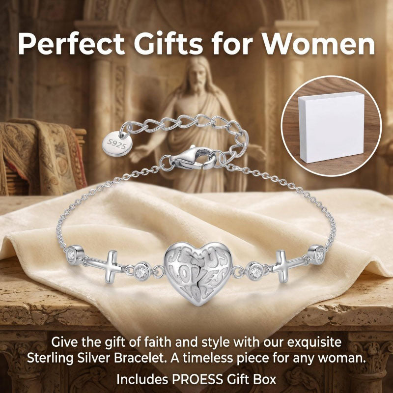 Sterling Silver Dragonfly Butterfly Cardinal Hummingbird Jesus Fish Lotus Daisy Sunflower Rose Faith Cross Bracelet