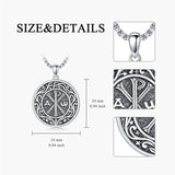 Sterling Silver Chi Rho Alpha Omega PX XP Symbol Pendant Religious  Necklace