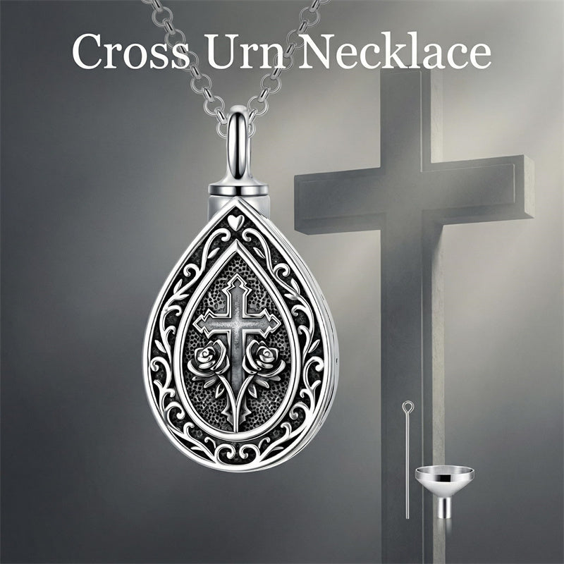 Sterling Silver Bumble Bee  Butterfly Cardinal Cross Dragonfly Hummingbird Paw Print Urn Necklace for Ashes