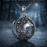 Sterling Silver Peace Sign Coexist Peace Symbol Pirate Tree of Life Thor's Hammer Wolf Raven Viking Series Necklace