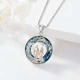 Sterling Silver  Crystal Tree of Life Mother Daughter Father Daughter Sisters Friends Pendant Necklace for Women