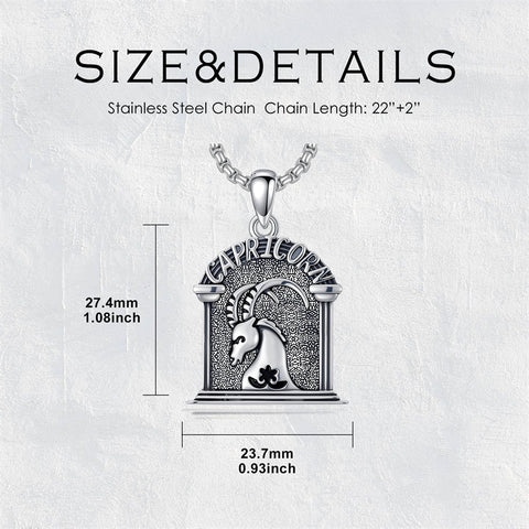 Sterling Silver Constellation Celestial Pendant Necklace