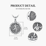 Sterling Silver Baseball Basketball Softball Soccer Pendant Necklace Engraved with Never Give up I Can Do All Things