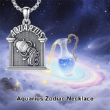 Sterling Silver Constellation Celestial Pendant Necklace