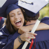 Copper Custom Birthstone Engraved Class Ring Graduation Ring for Her