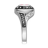 Sterling Silver 10K 14K 18K Gold Custom Birthstone High School Class Graduation Ring