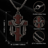 Sterling Silver Cross Pendant Necklace Christian Religious Jewelry Gifts for Anniversary