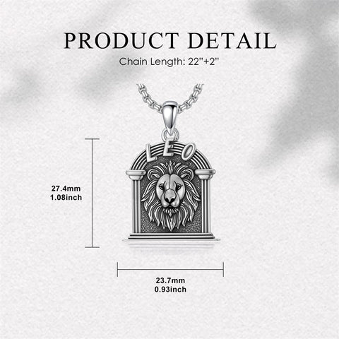 Sterling Silver Constellation Celestial Pendant Necklace