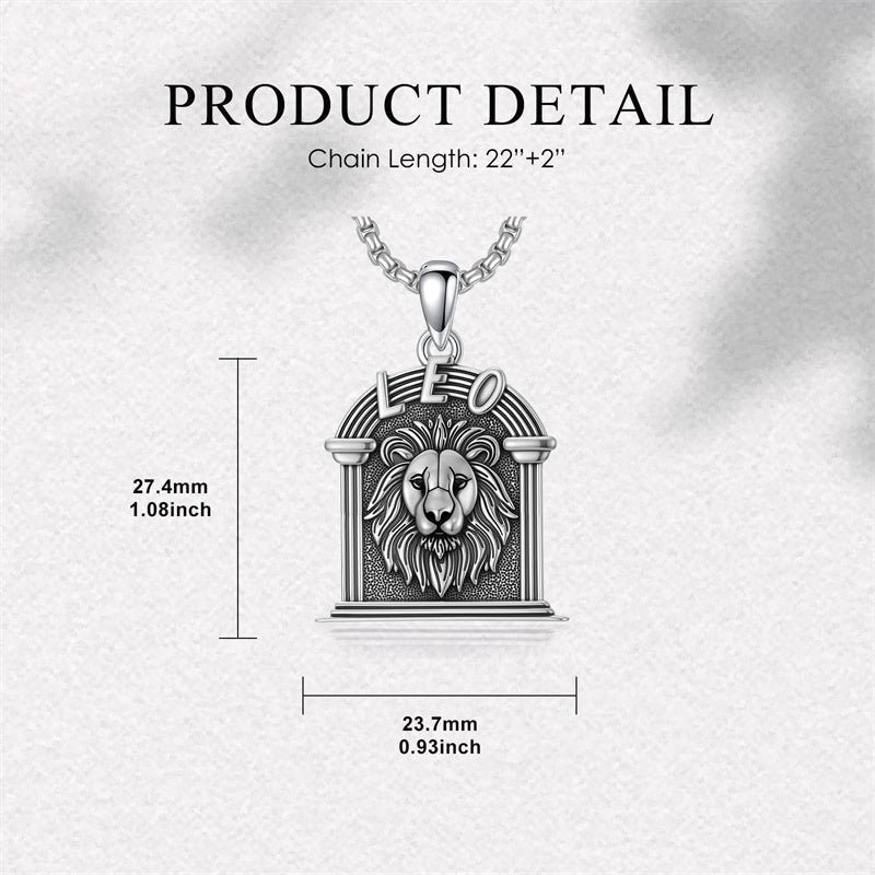 Sterling Silver Constellation Celestial Pendant Necklace